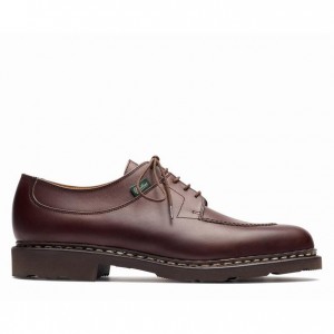 Pantofi Derby Paraboot Avignon Barbati Maro Inchis | 489-XCWKLB