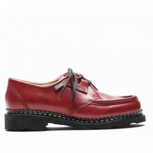 Pantofi Derby Paraboot Beaubourg Dama Rosii | 958-OVBWNI