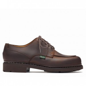 Pantofi Derby Paraboot Chambord Barbati Maro Inchis | 405-IJDHLB