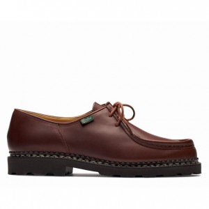 Pantofi Derby Paraboot Michael Barbati Maro | 016-SQBWPL