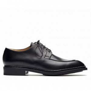 Pantofi Derby Paraboot Rousseau Barbati Negrii | 378-ACYOFR