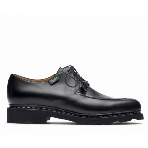 Pantofi Derby Paraboot Veley Dama Negrii | 243-SZMOPR