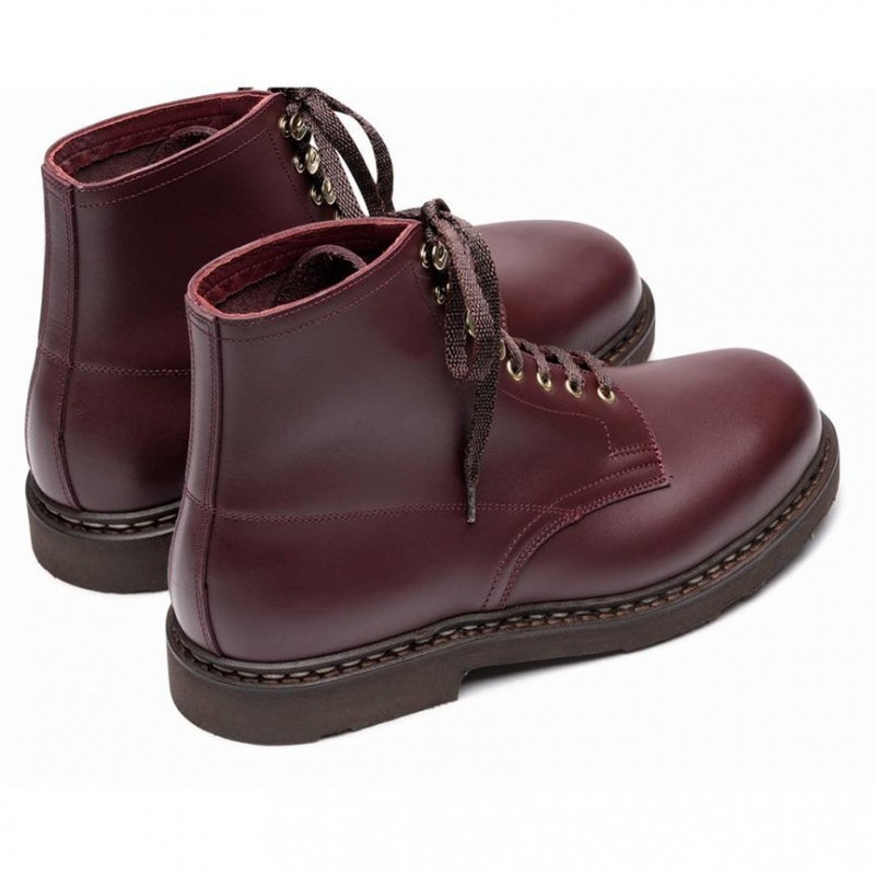 Botine Paraboot Imbattable Barbati Rosii | 638-BXIJSG