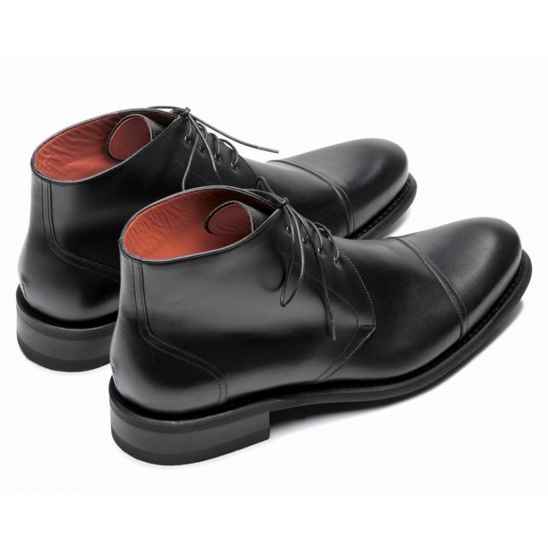 Botine Paraboot Lorsen Barbati Negrii | 234-BFKJYP