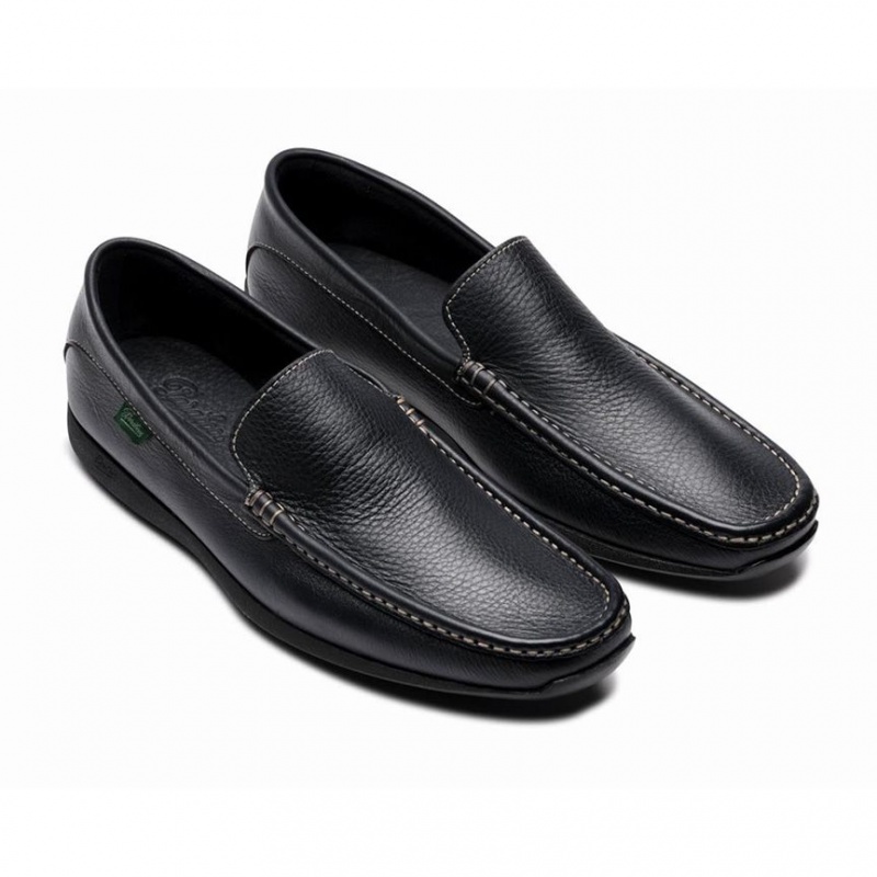 Mocasini Paraboot Anvers Barbati Negrii | 934-ECHWBU