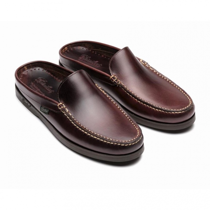 Mocasini Paraboot Bahamas Barbati Maro Inchis | 469-BMNYQE