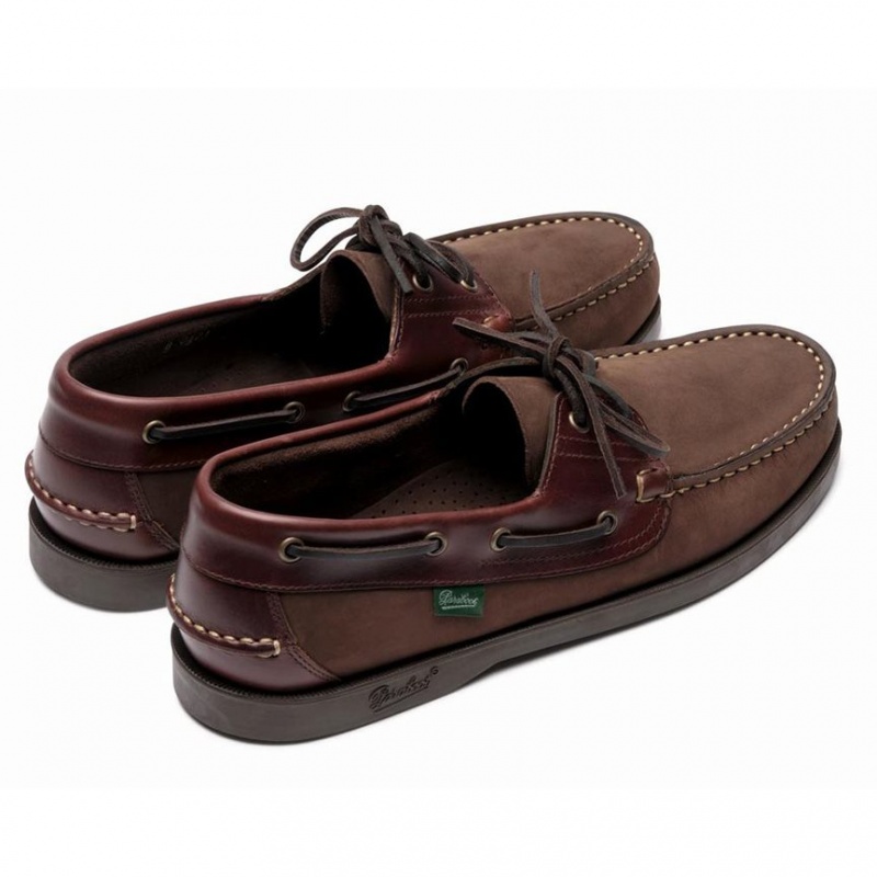 Mocasini Paraboot Barth Barbati Maro Inchis | 260-WZIMDH