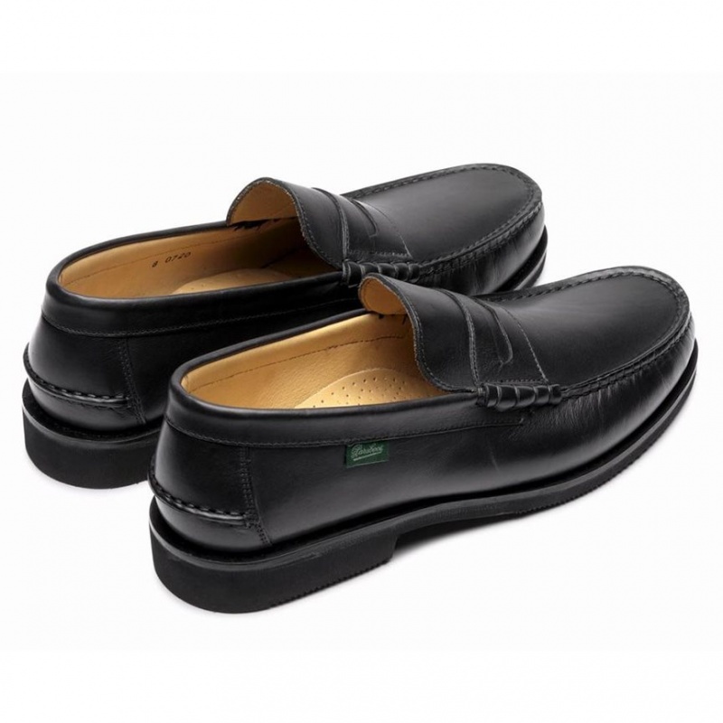 Mocasini Paraboot Brighton Barbati Negrii | 278-ORHUPQ