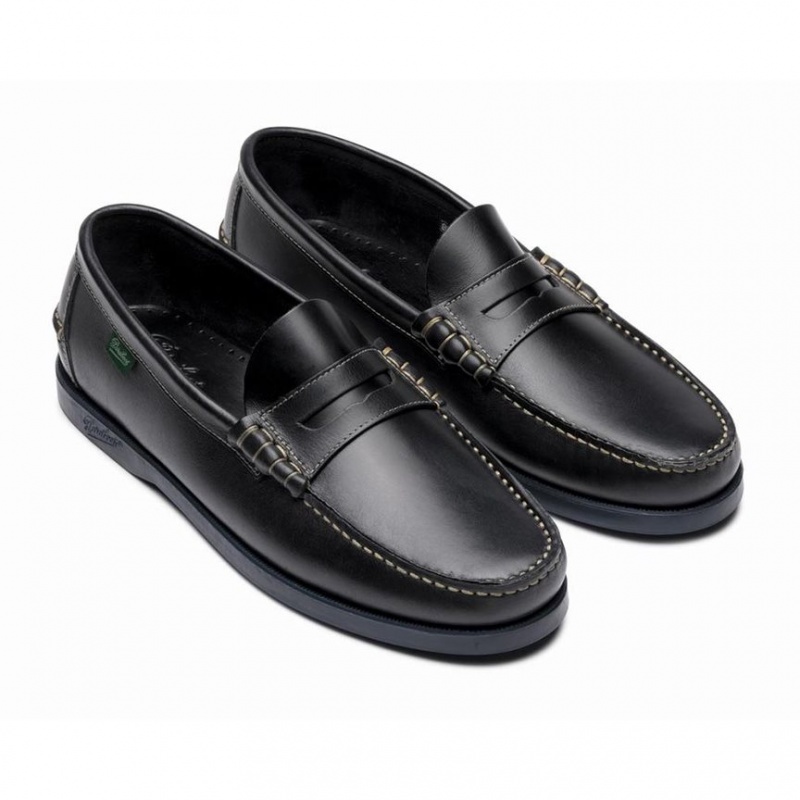 Mocasini Paraboot Coraux Barbati Negrii | 286-HWCIBG