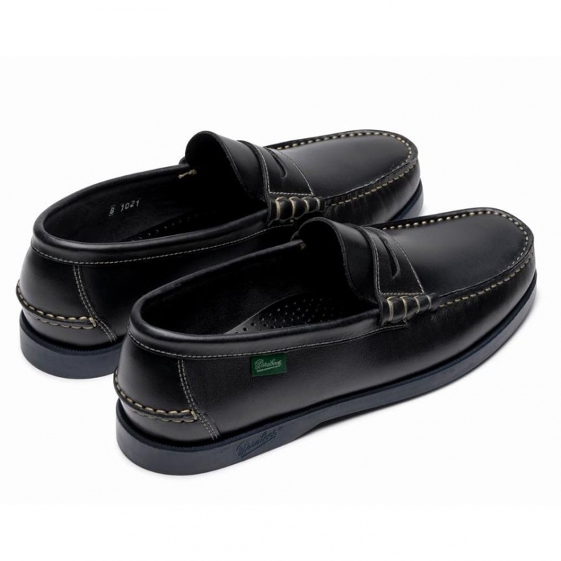 Mocasini Paraboot Coraux Barbati Negrii | 286-HWCIBG