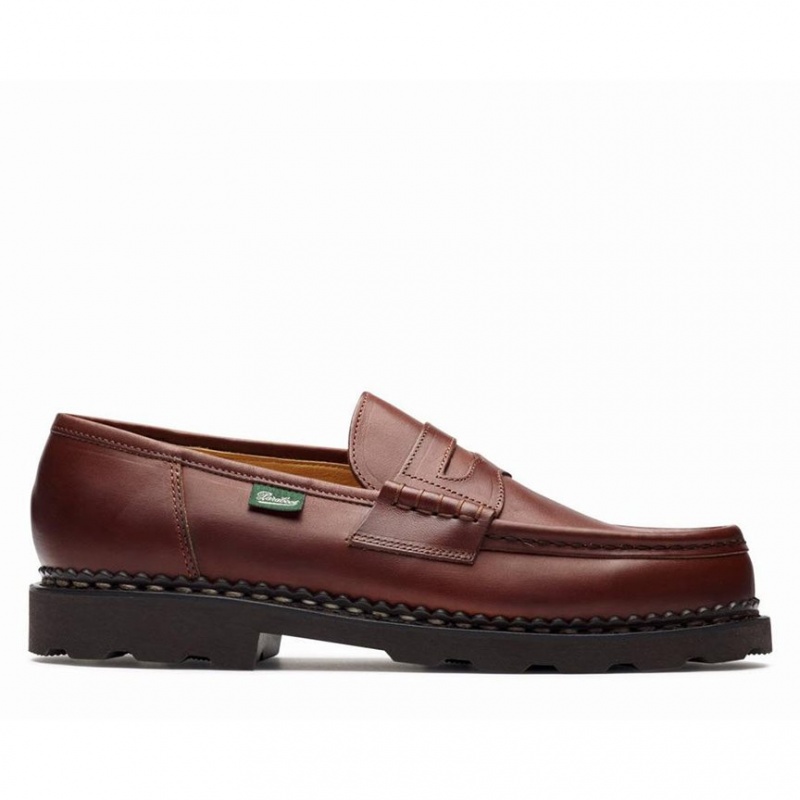 Mocasini Paraboot Reims Barbati Maro | 890-QPSRFJ