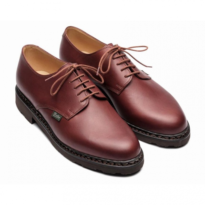 Pantofi Derby Paraboot Arles Barbati Maro | 983-VLAMXT