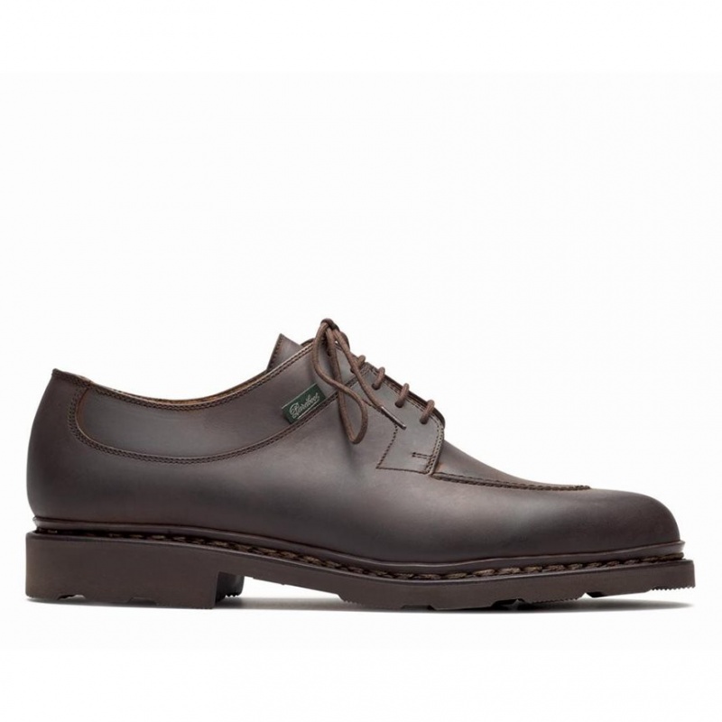 Pantofi Derby Paraboot Avignon Barbati Maro Inchis | 614-WOTKXF