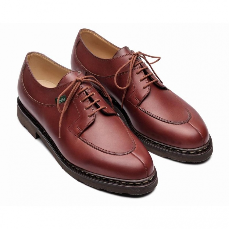 Pantofi Derby Paraboot Avignon Barbati Maro | 278-TJCWEO