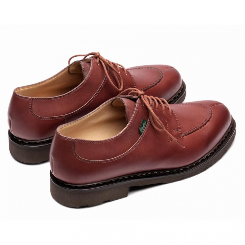 Pantofi Derby Paraboot Avignon Barbati Maro | 278-TJCWEO