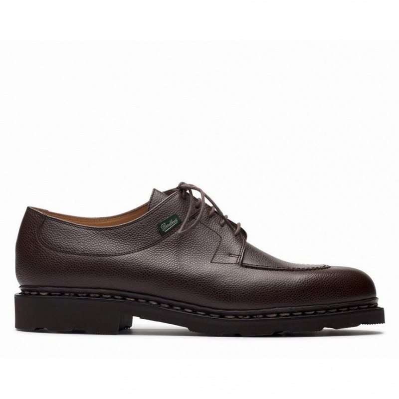 Pantofi Derby Paraboot Avignon Barbati Maro Inchis | 523-KYFWBG