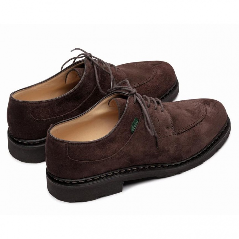 Pantofi Derby Paraboot Avignon Barbati Maro Inchis | 801-EUROBH