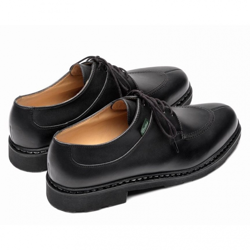 Pantofi Derby Paraboot Avignon Barbati Negrii | 394-BEFOVM