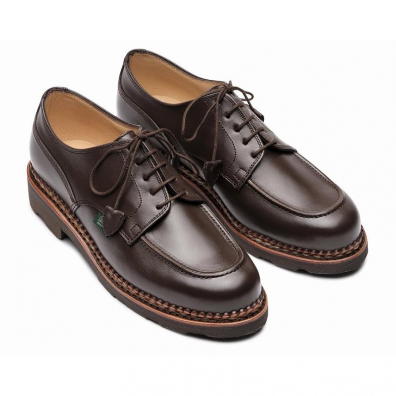 Pantofi Derby Paraboot Chamade Dama Maro Inchis | 150-KZVWAJ