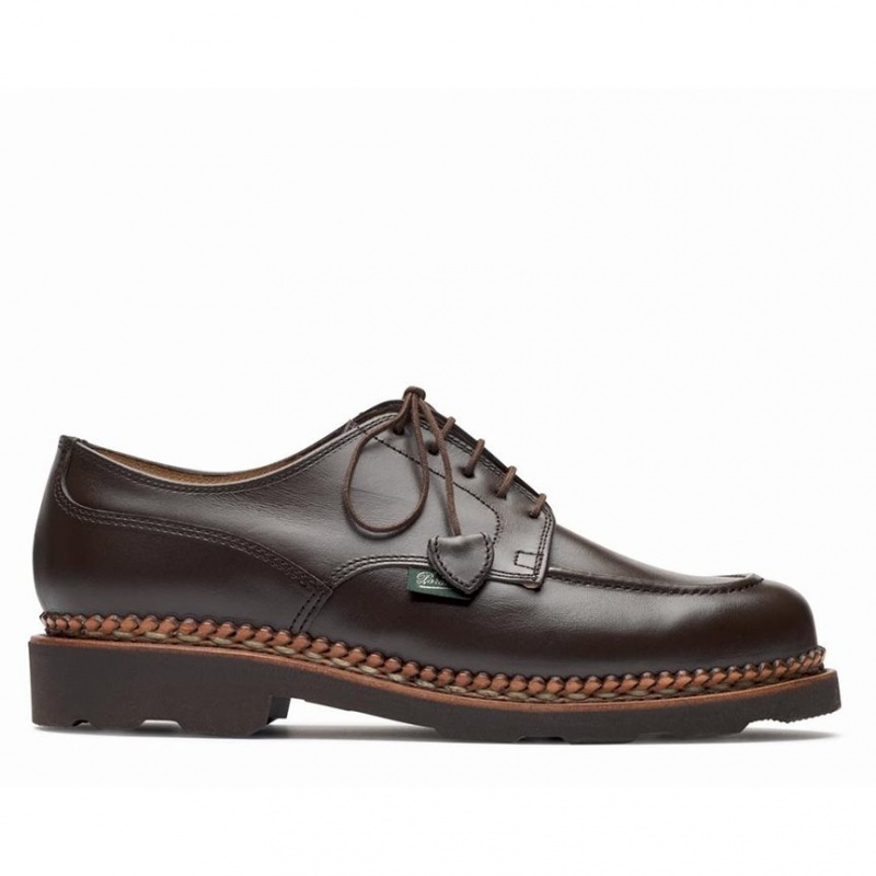 Pantofi Derby Paraboot Chamade Dama Maro Inchis | 150-KZVWAJ