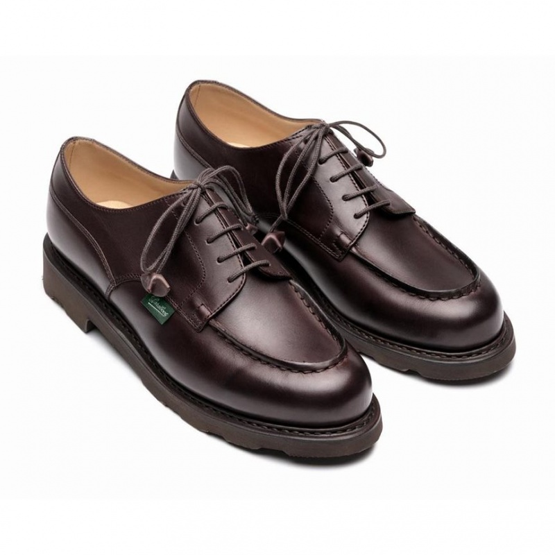 Pantofi Derby Paraboot Chambord Dama Maro Inchis | 725-ETZCGW