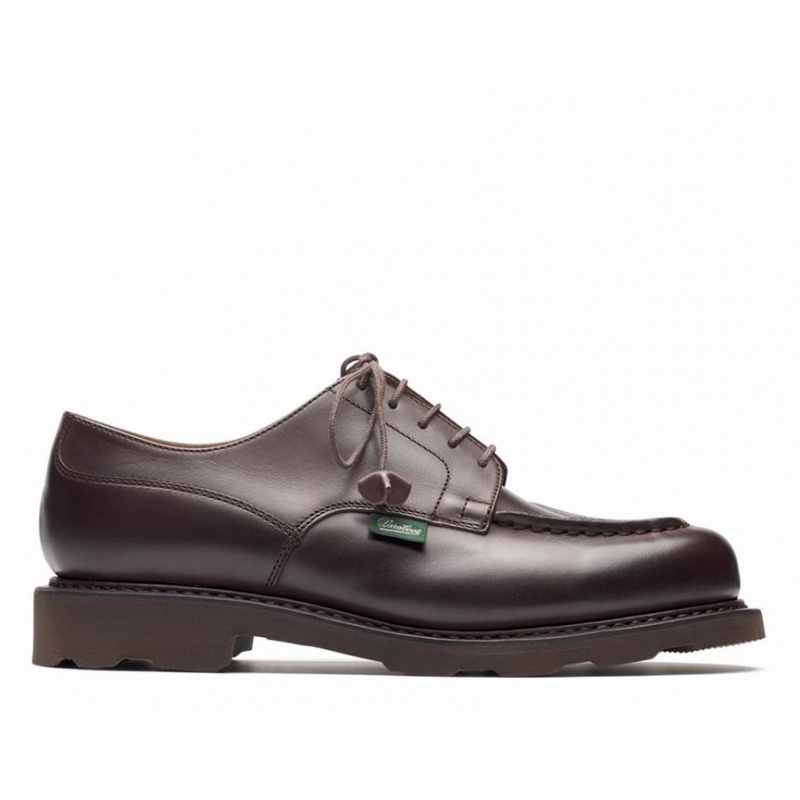 Pantofi Derby Paraboot Chambord Dama Maro Inchis | 725-ETZCGW