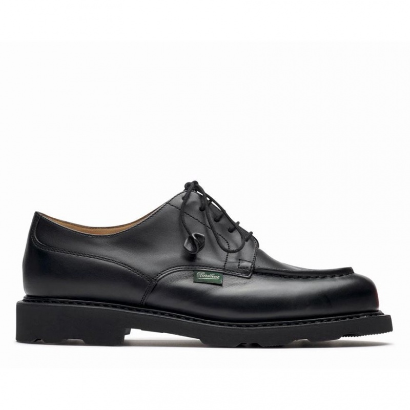 Pantofi Derby Paraboot Chambord Dama Negrii | 034-QEKUIG