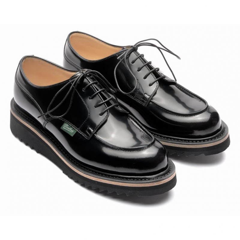 Pantofi Derby Paraboot Chambord Dama Negrii | 437-QUPGJW