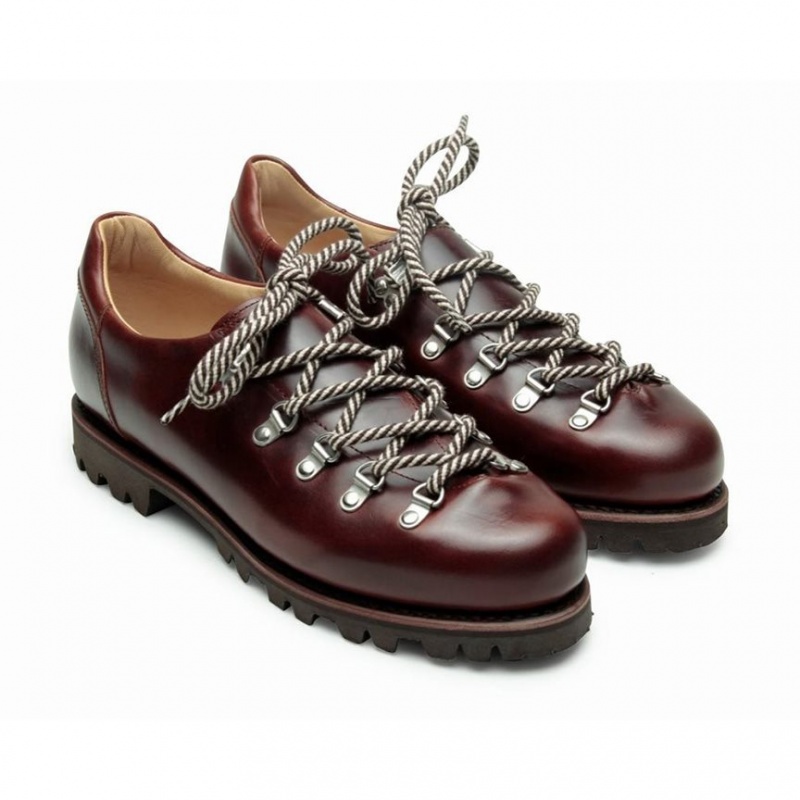 Pantofi Derby Paraboot Clusaz Barbati Maro Inchis | 896-IACFXL