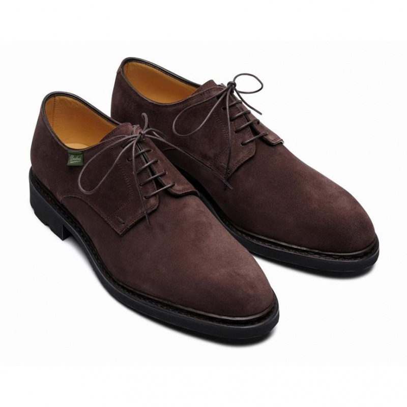 Pantofi Derby Paraboot Frenaye Barbati Maro Inchis | 230-TODIGM