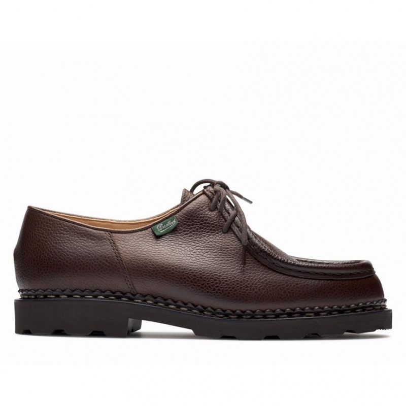 Pantofi Derby Paraboot Michael Barbati Maro Inchis | 793-EKXOIF