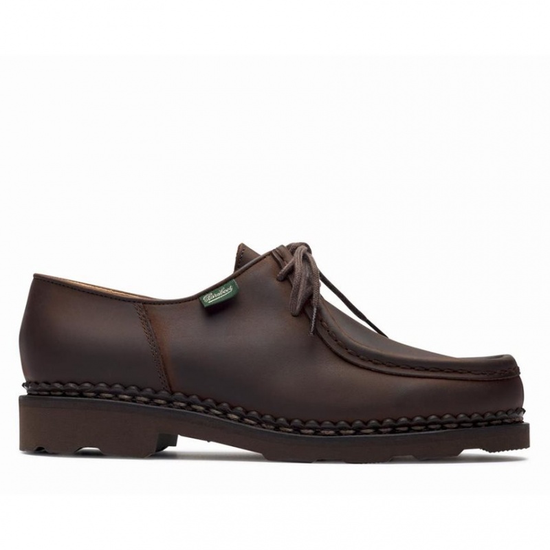 Pantofi Derby Paraboot Michael Dama Maro Inchis | 432-CYPWLF