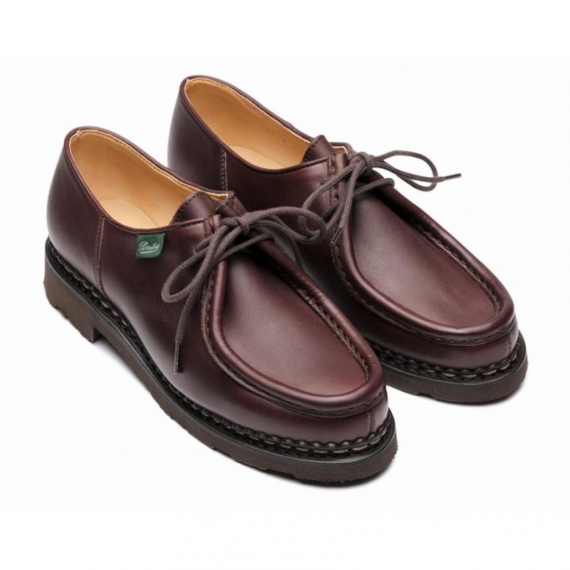 Pantofi Derby Paraboot Michael Dama Maro Inchis | 172-EXKQNF