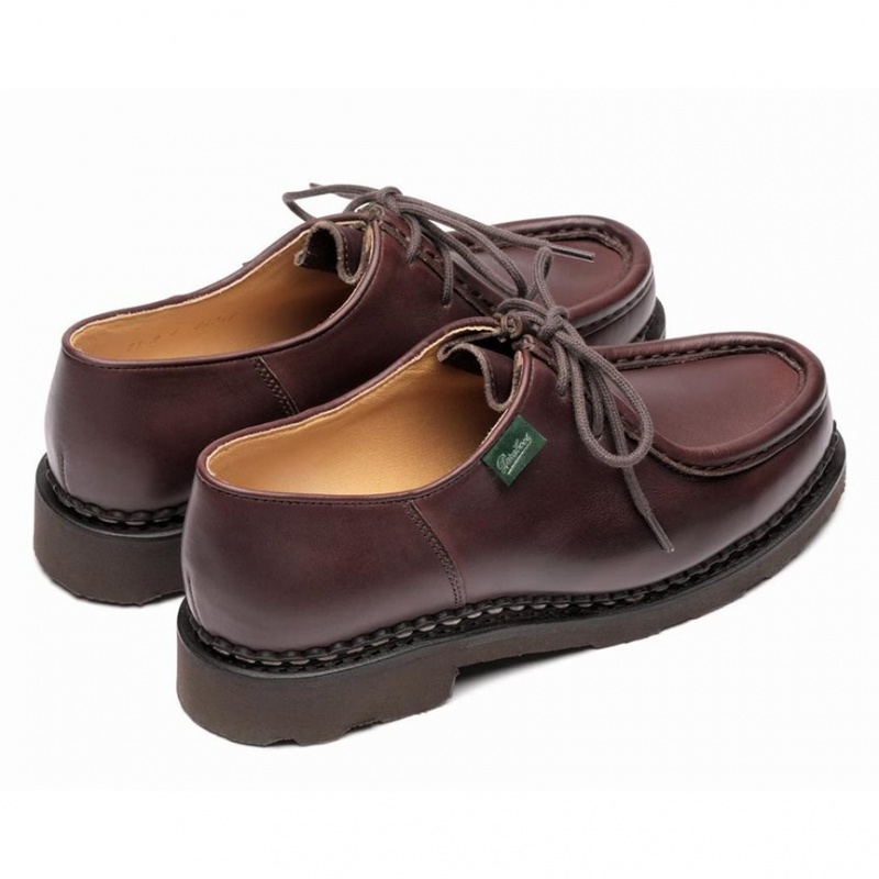 Pantofi Derby Paraboot Michael Dama Maro Inchis | 172-EXKQNF