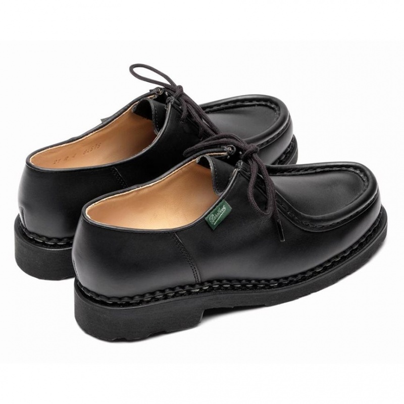 Pantofi Derby Paraboot Michael Dama Negrii | 856-STBDPY