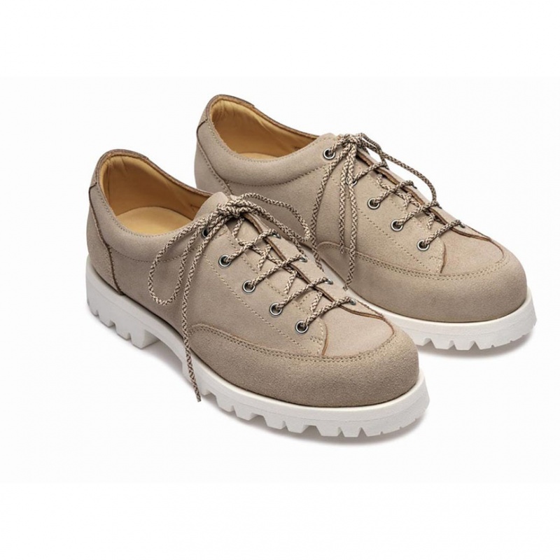 Pantofi Derby Paraboot Montana Nd Barbati Kaki | 374-MPENAD