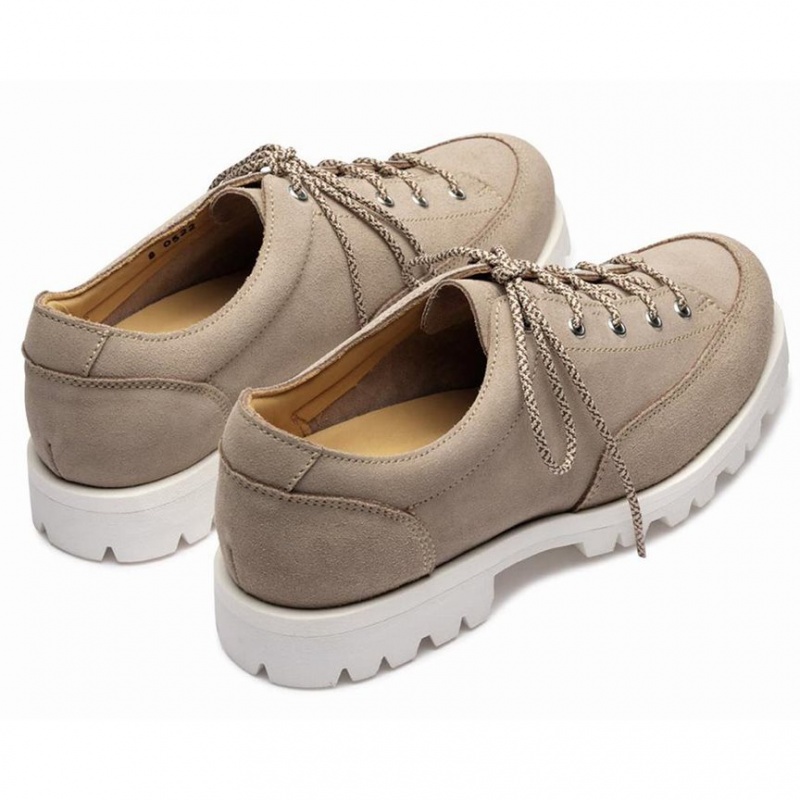 Pantofi Derby Paraboot Montana Nd Barbati Kaki | 374-MPENAD