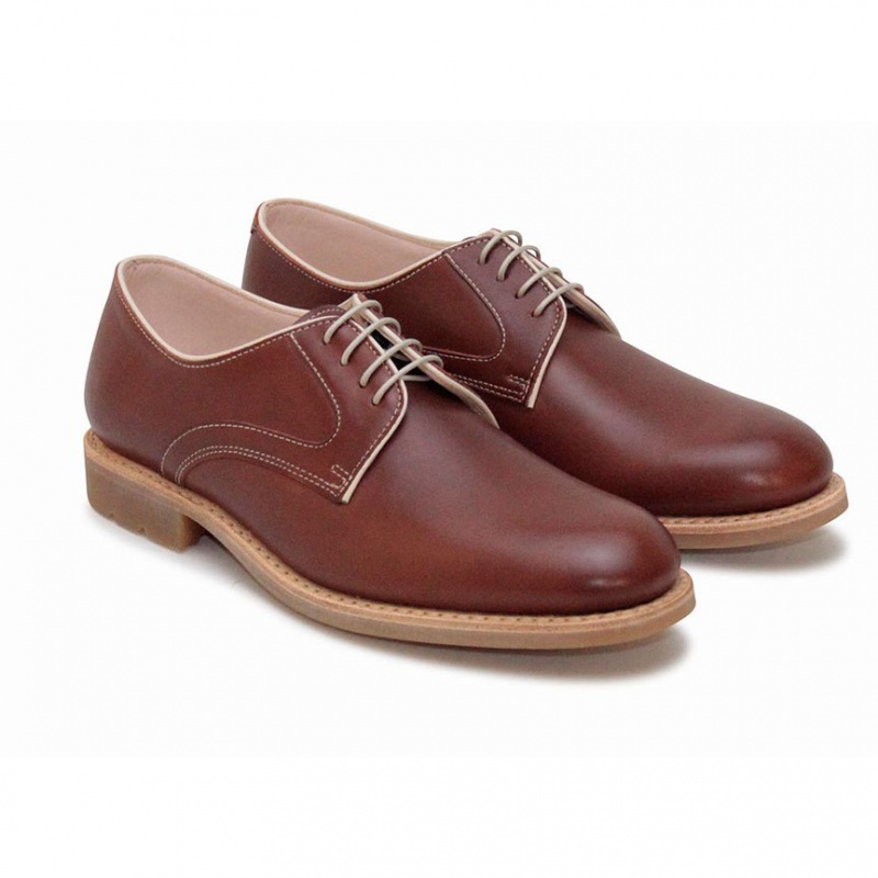 Pantofi Derby Paraboot Saphir Gy Dama Maro | 590-DMONXF