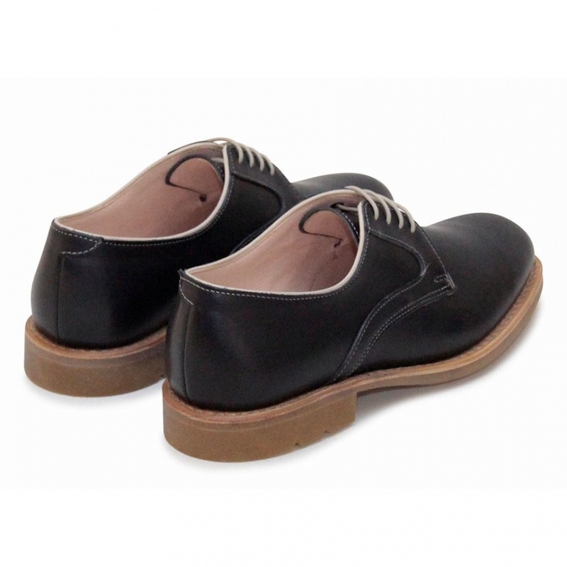 Pantofi Derby Paraboot Saphir Gy Dama Negrii | 164-YRBNVX