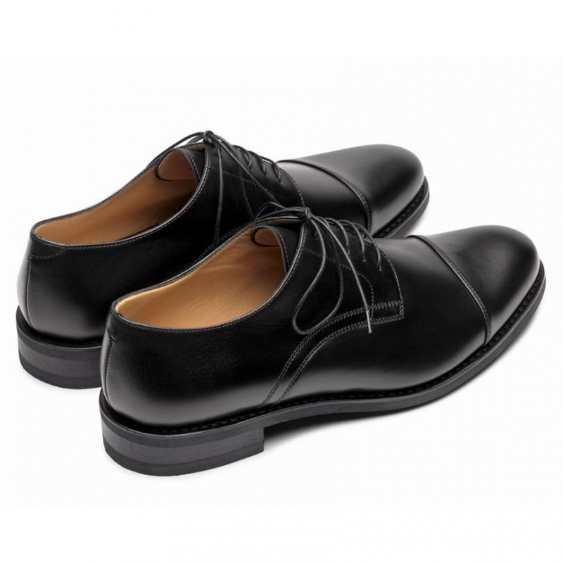 Pantofi Derby Paraboot Schubert Barbati Negrii | 658-NFMEGP