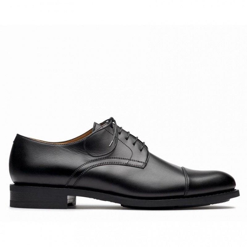 Pantofi Derby Paraboot Schubert Barbati Negrii | 658-NFMEGP