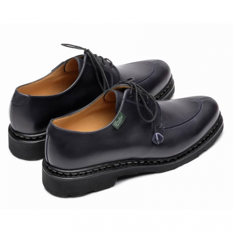 Pantofi Derby Paraboot Veley Dama Negrii | 728-RVTMYA