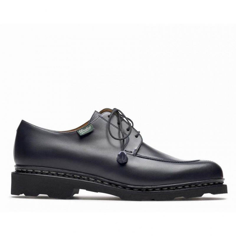 Pantofi Derby Paraboot Veley Dama Negrii | 728-RVTMYA