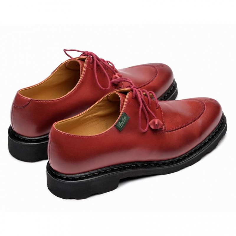 Pantofi Derby Paraboot Veley Dama Rosii | 816-JWVGOD