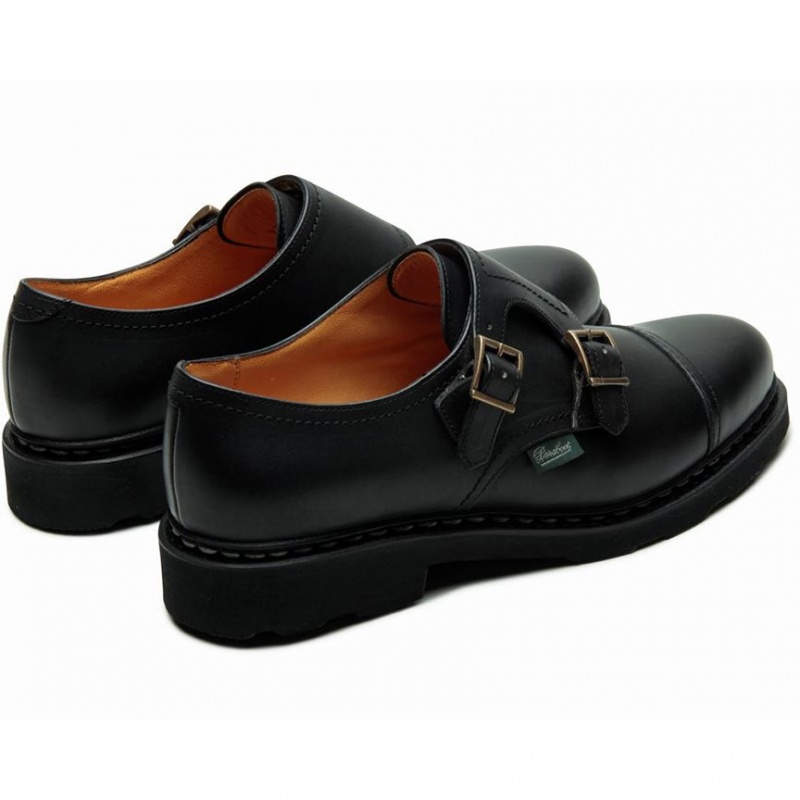 Pantofi Derby Paraboot Vogue Dama Negrii | 785-NPSRDK