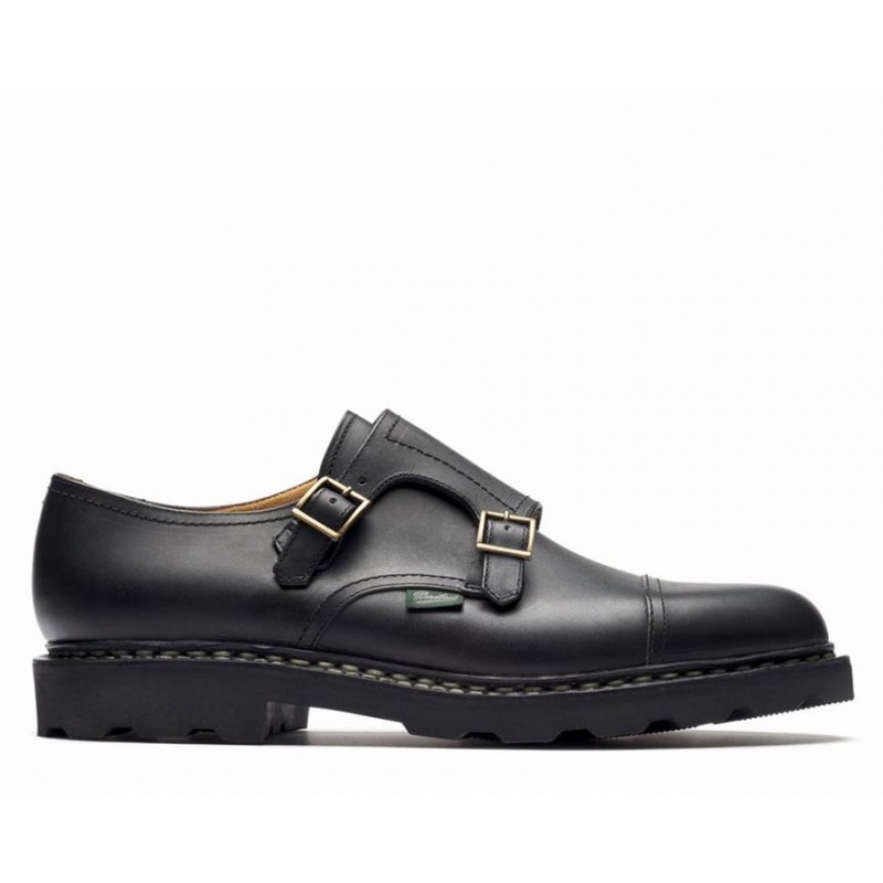 Pantofi Derby Paraboot William Barbati Negrii | 879-SAVTZN