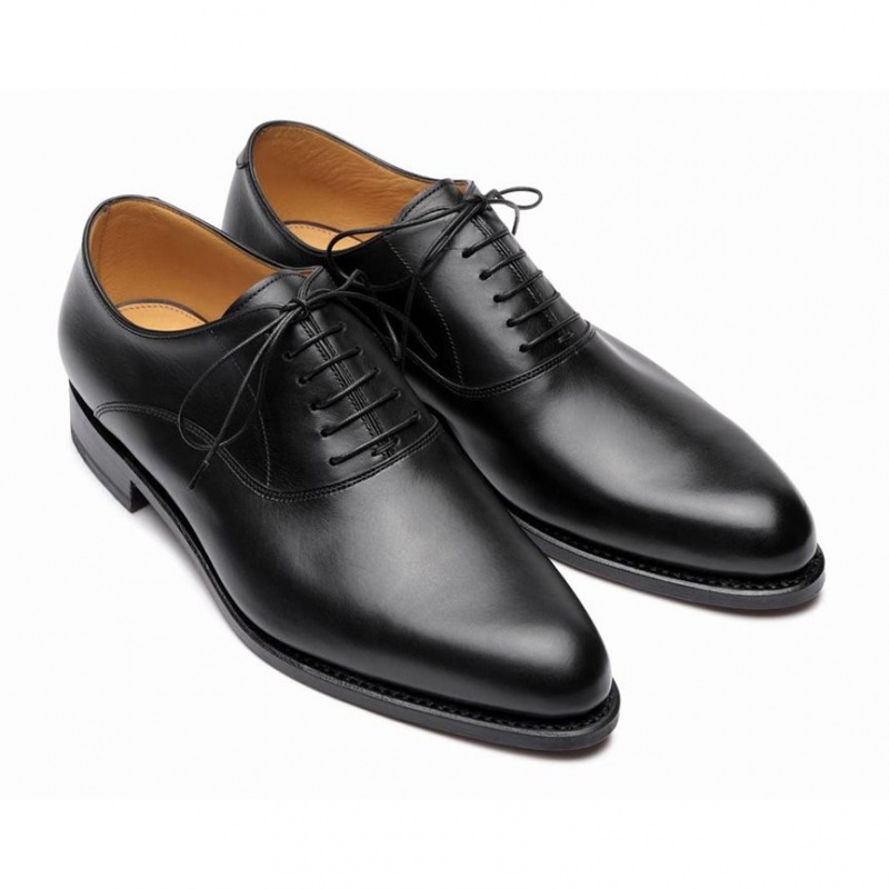 Pantofi Oxford Paraboot Allegro Barbati Negrii | 698-ZCJDSG