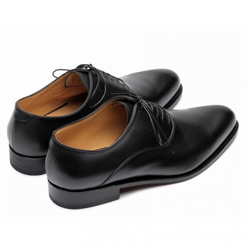 Pantofi Oxford Paraboot Allegro Barbati Negrii | 698-ZCJDSG