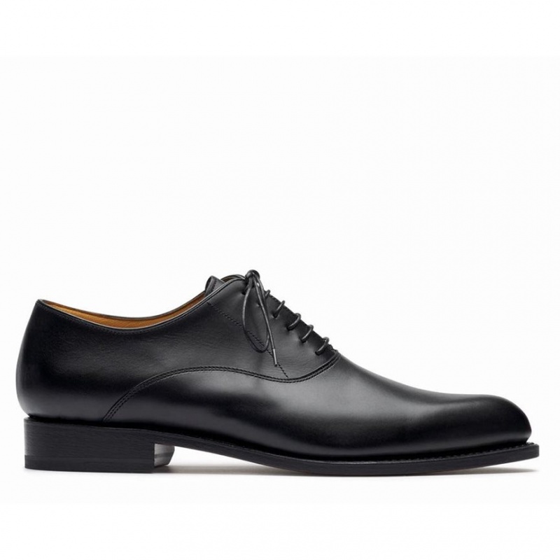 Pantofi Oxford Paraboot Allegro Barbati Negrii | 698-ZCJDSG