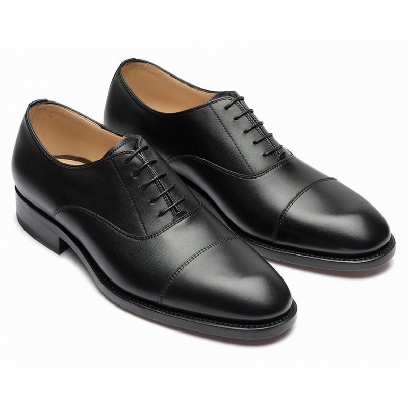 Pantofi Oxford Paraboot Montaigne Gy Barbati Negrii | 148-VZJOPX